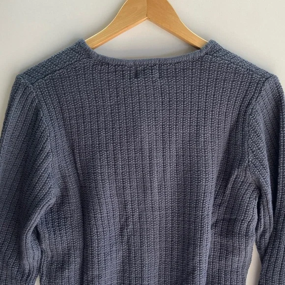 H&M Dark Blue Textured Cardigan - Picture 7 of 7